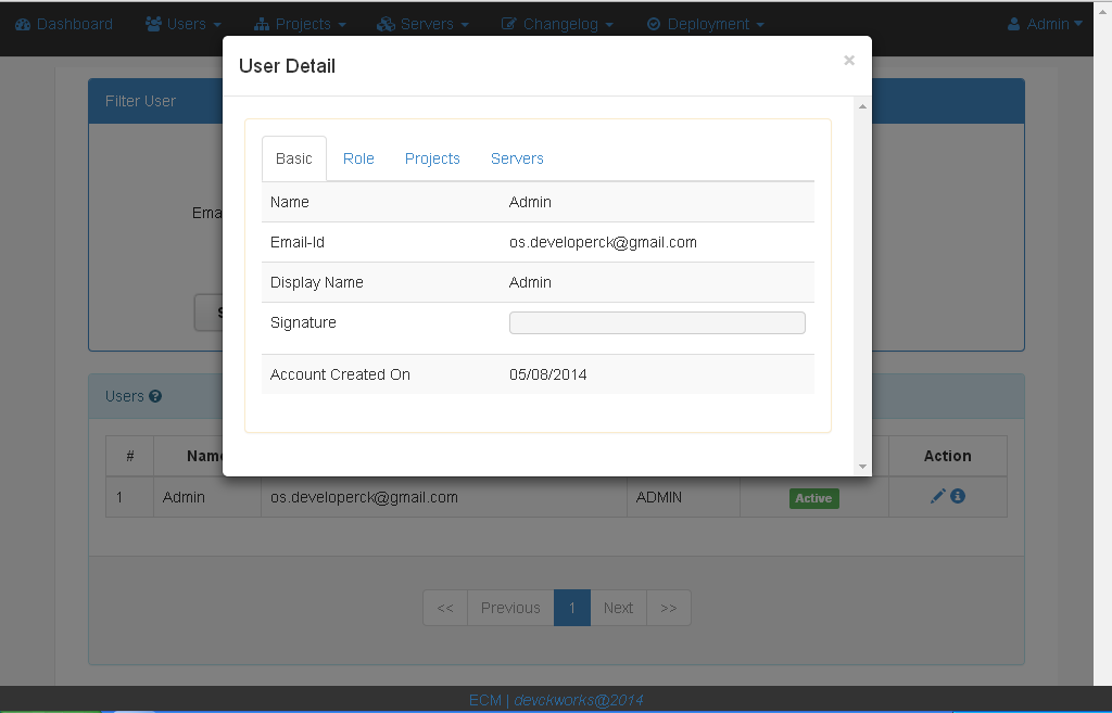 Download web tool or web app ECM [Ease Changelog Manager]